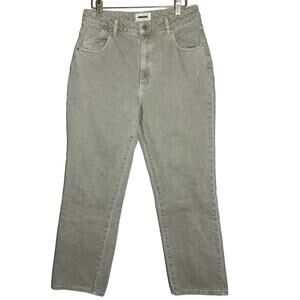 Rolla’s Womens Size 30 Original High Rise Straight Leg Gray Jeans 80’s Casual